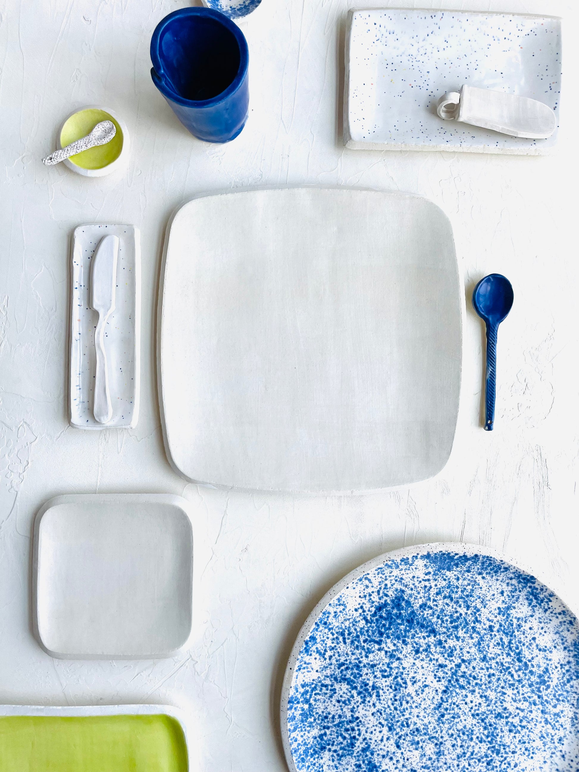 10 inch Square Plate