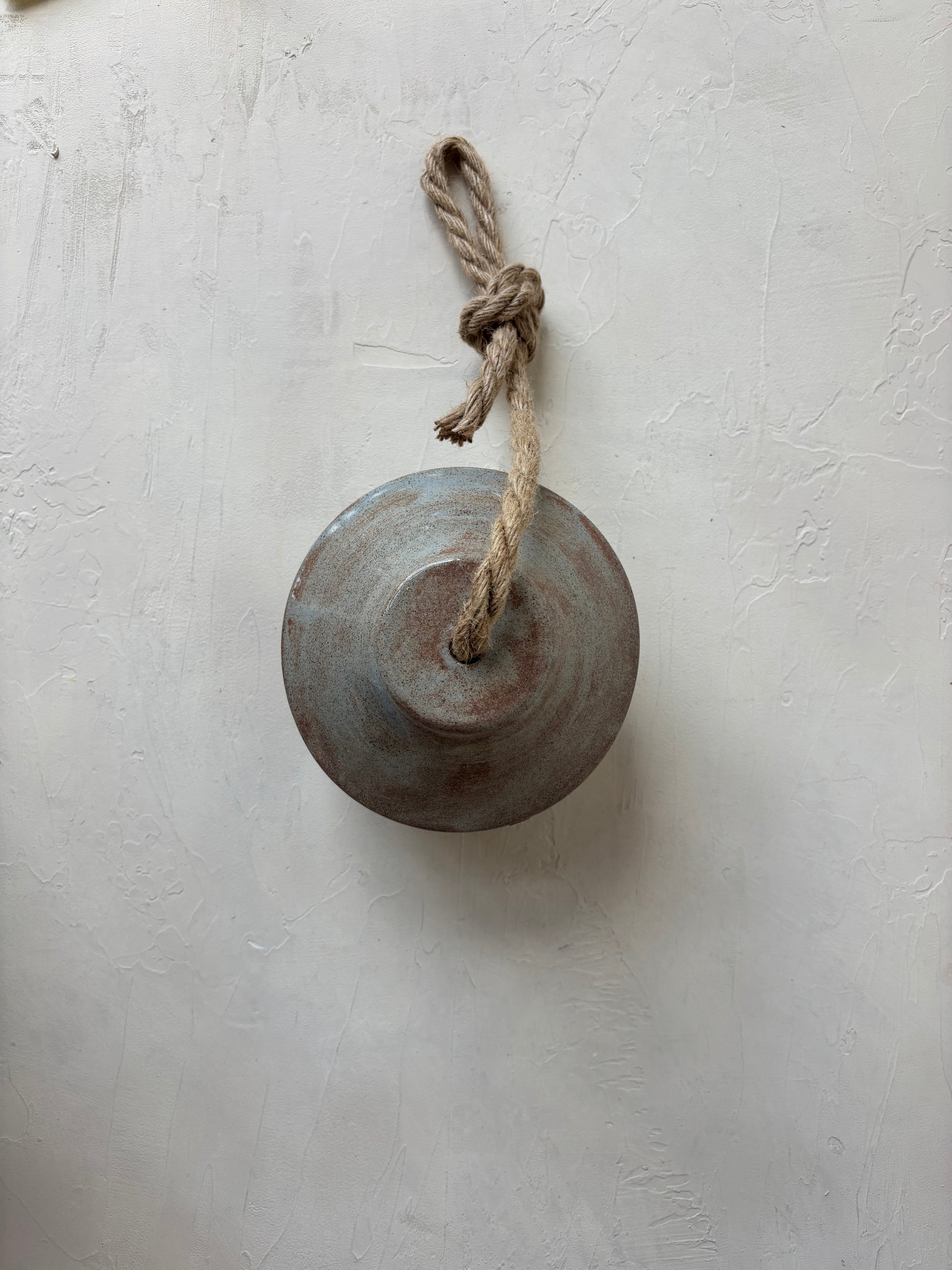 Medium Bird House in Denim Shino (Ready to ship)