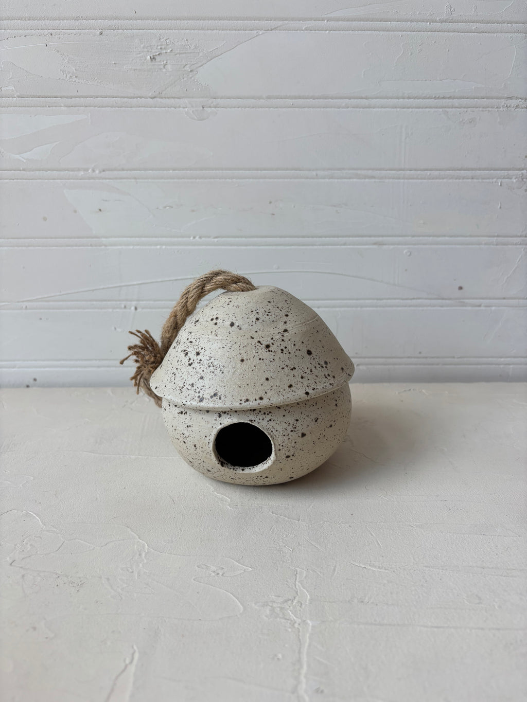 Small Bird House in Quail Egg (Ready to ship)