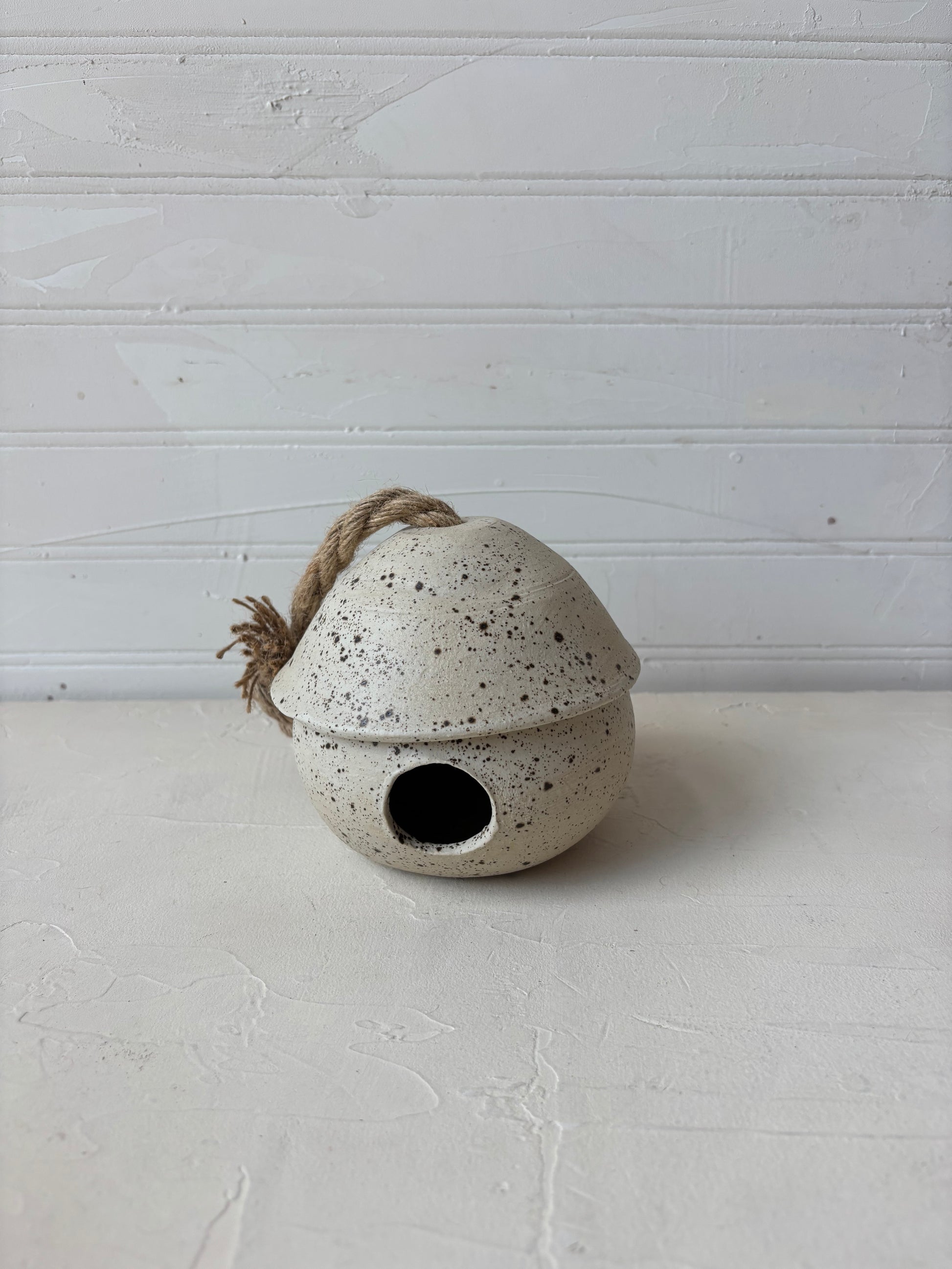 Small Bird House in Quail Egg (Ready to ship)