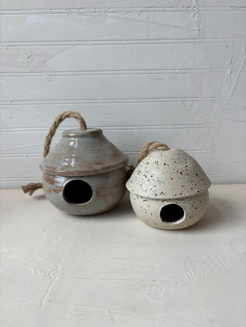 Small Bird House in Quail Egg (Ready to ship)