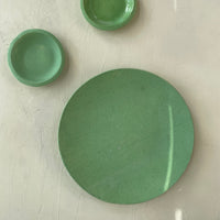 Set of Light Green Serving Pieces - Wabi Sabi