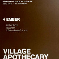 Village Apothecary x Civil Stoneware Candle