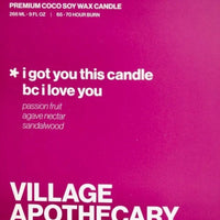 Village Apothecary x Civil Stoneware Candle