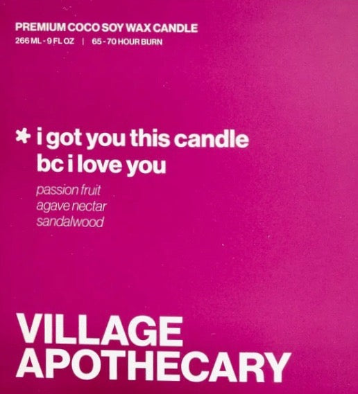 Village Apothecary x Civil Stoneware Candle