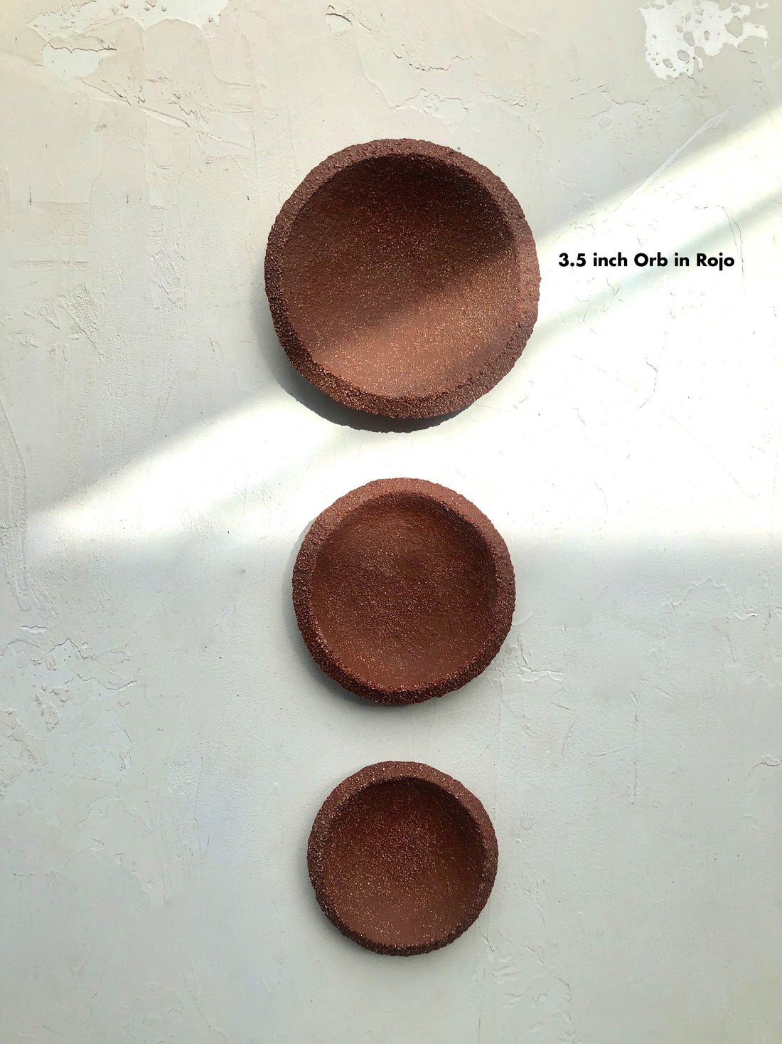 3.5 inch Orb Dish in Rojo