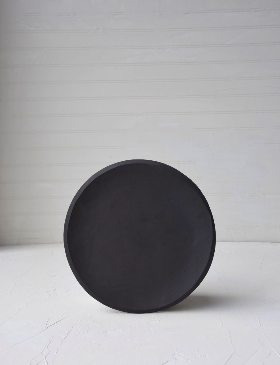 10.5 inch Orb Plate in Black