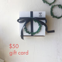 Civil Stoneware Gift Card