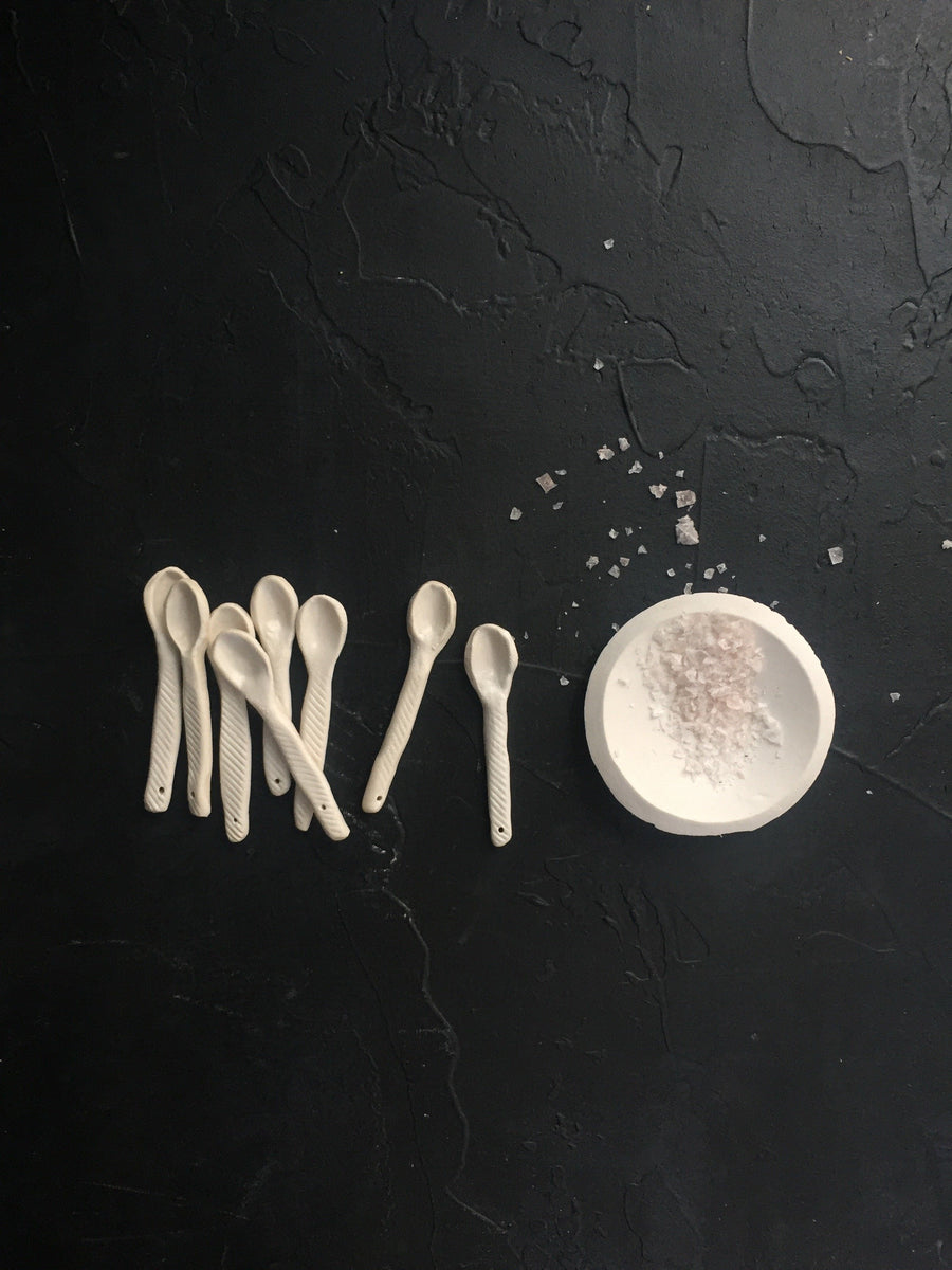 Spoons in Blanc