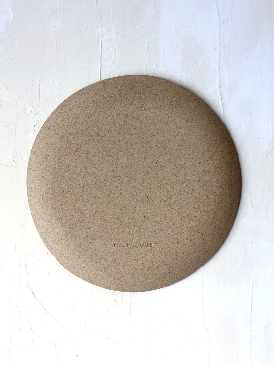 10.5 inch Orb Plate in Sand
