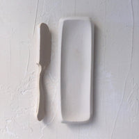 Butter Knife / Spreader in Blanc