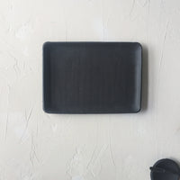 cafe serving tray in Black