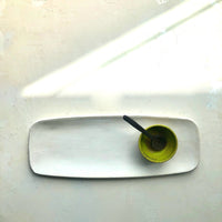 Elongated Serving Platter in Blanc