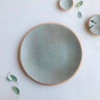 10.5 inch Orb Plate in Sage