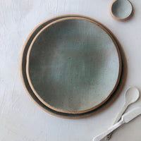 8.5 inch Orb Plate in Sage