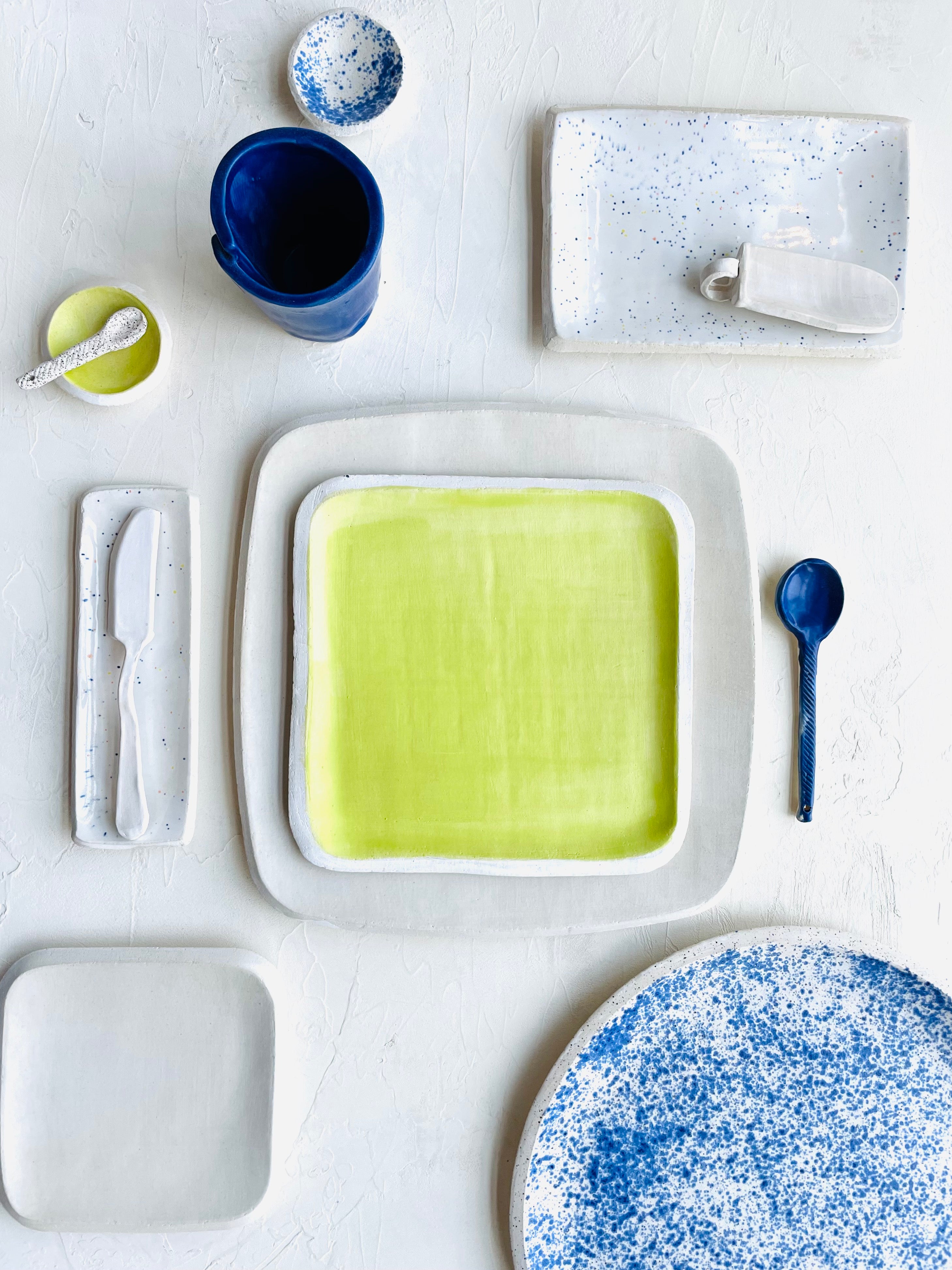 食器 e Condo Aretware plate SQUARE_DINNER-PLATE_DRK-
