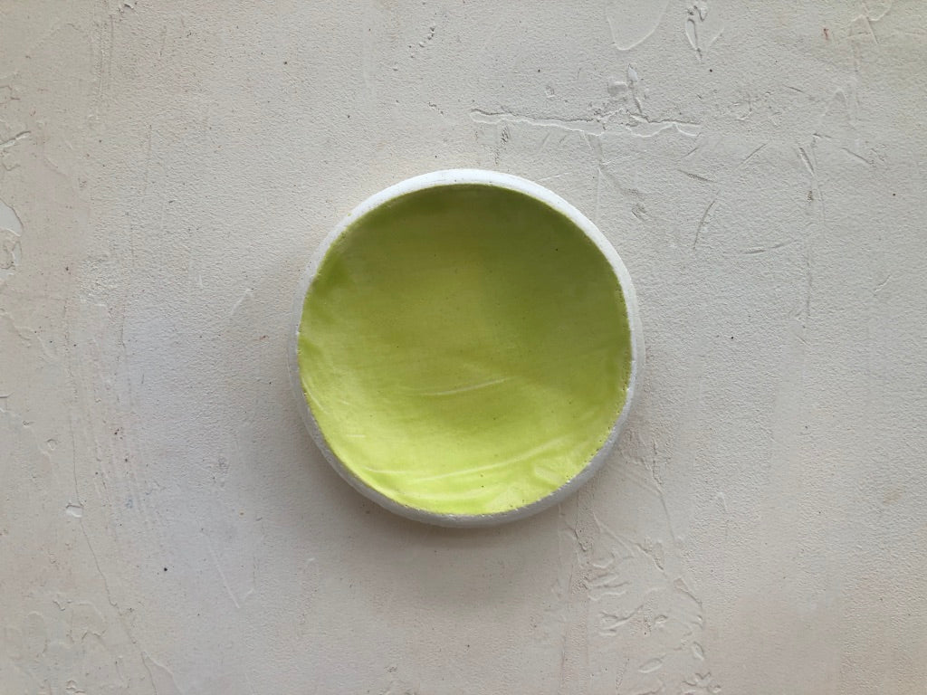 3.5 inch Orb Dish in Citron