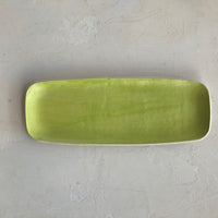 Elongated Serving Platter in Citron